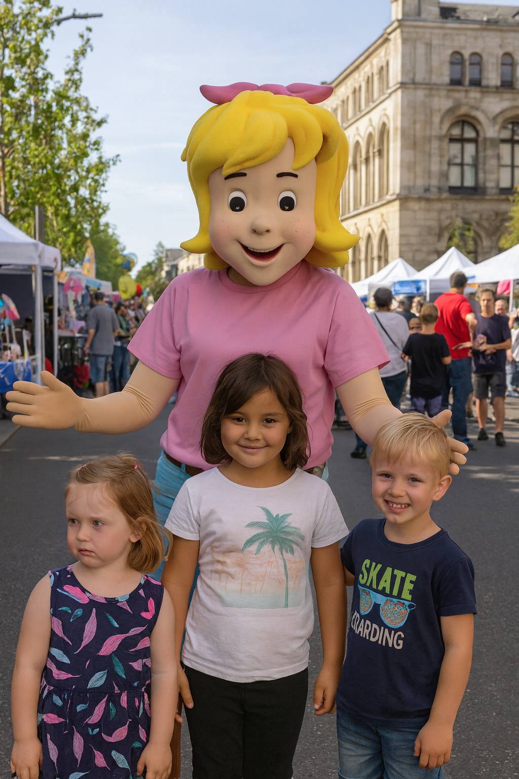 Bibi Blocksberg als Walk-Act — die mutige Hexe aus Bibi & Tina